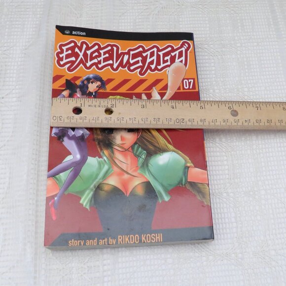 Excel Saga Book Paperback Manga Vol 7 Rikdo Koshi OOP First Edition - Picture 7 of 10